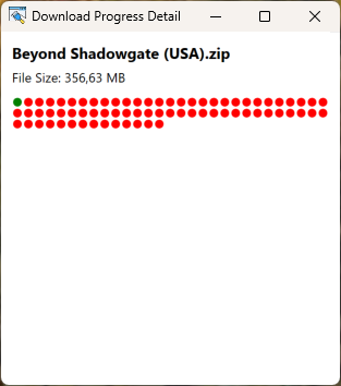 Monitor Download Progress